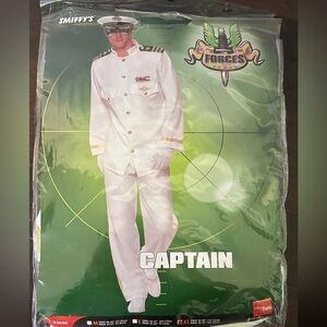 Captain Costume for Adult - White